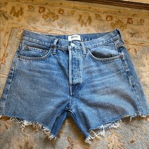 Agolde Parker Long Jean Shorts